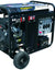 Load image into Gallery viewer, Gen 10.6kva 3ph 25l Air Petrol Elec Start Icp O/p Wheels
