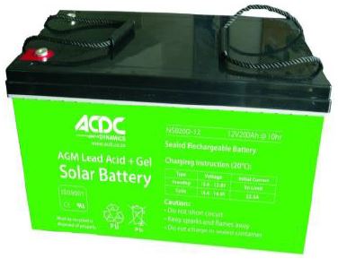 12V 100Ah Agm Lead Acid + Gel Solar Battery