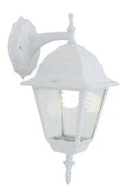 Lantern 4 Panel D/Facing White