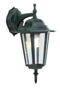 Lantern 6 Panel D/Facing Verde Green