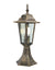 Load image into Gallery viewer, Lantern 6 Panel Pedestal Black Gold
