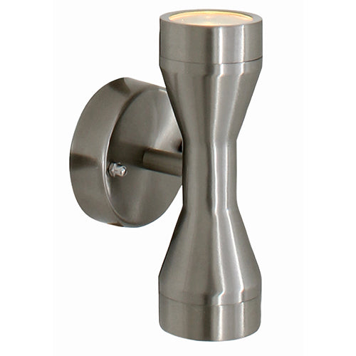 W/Light Up & Down Facing Satin Chrome