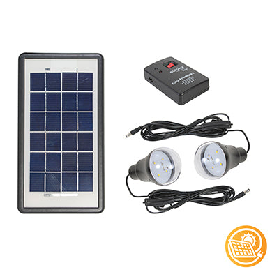 Solar 2 x Light Kit
