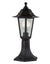 Load image into Gallery viewer, Plastic Lantern 6 Panel Pedestal Black
