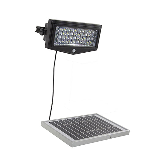Solar LED Motion Floodlight Black