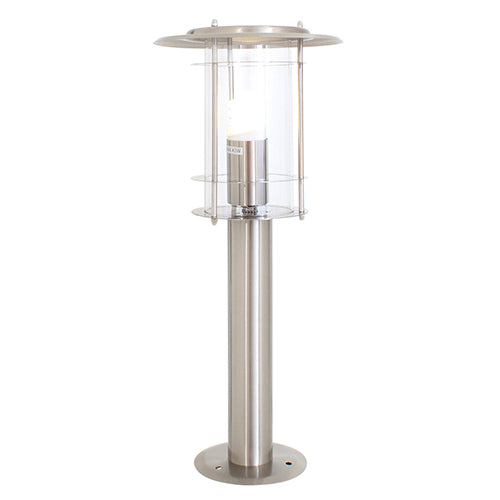 Stainless Steel Pedestal Satin Chrome
