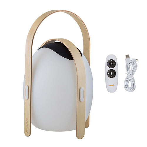Ovo Speaker Lantern 304mm Wood/Plastic
