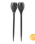 Load image into Gallery viewer, Tiki Dancing Flame Solar Garden Spike 2Pc
