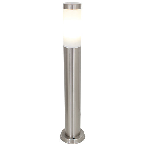 Stainless Steel Plain Bollard S/Chrome