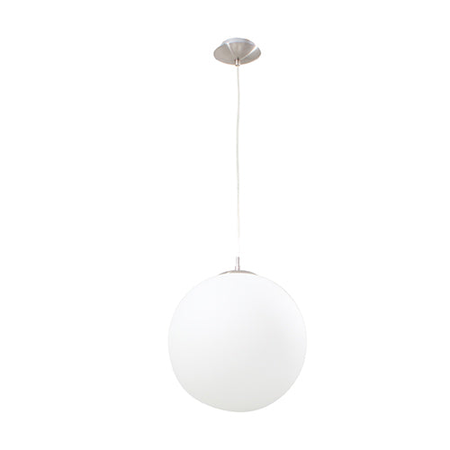 Rondo Pendant 300Mm Satin Chrome