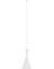 Load image into Gallery viewer, 1 Light Aluminium White &amp; Gold Pendant 190mm
