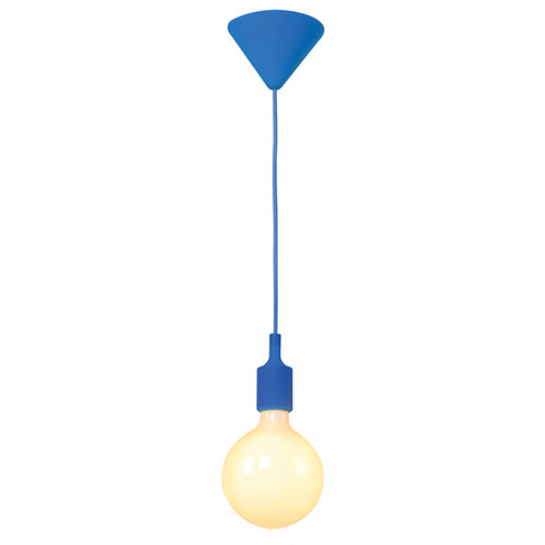 Silicone Pendant Blue