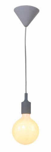 Silicone Pendant Grey