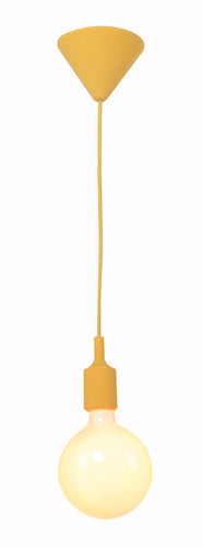 Silicone Pendant Yellow
