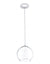 Load image into Gallery viewer, Bolsano 1Lt Pendant 200Mm Chrome
