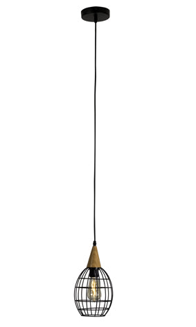 Vibrato Pendant 150Mm Black