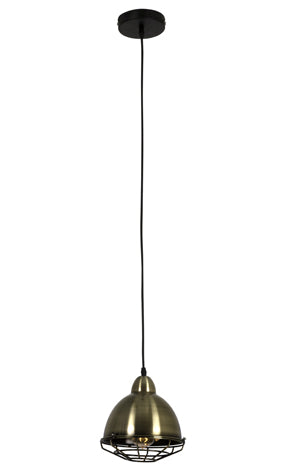 Vibrato Pendant 205Mm Antique Brass