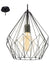 Load image into Gallery viewer, Carlton Pendant 300Mm Black

