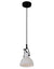 Load image into Gallery viewer, Siena Pendant Black With Opal Glass
