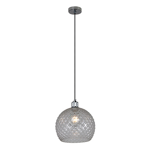 Porto Pendant 285Mm Clear Glass