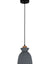 Load image into Gallery viewer, Charlotte Pendant 190Mm Grey/Wood
