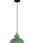 Load image into Gallery viewer, Charlotte Pendant 280Mm Green &amp; Wood
