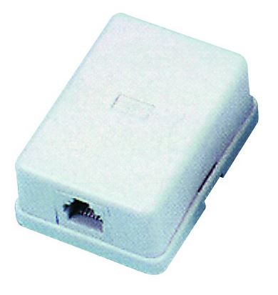 Telephone Jack. Single, Rj11