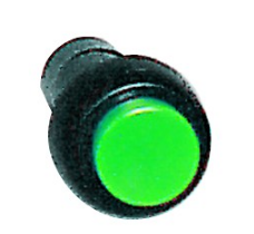 Micro Button 3A Green N/O