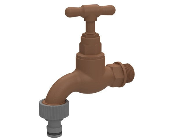 Pro Close Garden Tap 22mm 3/4inch pkt 10