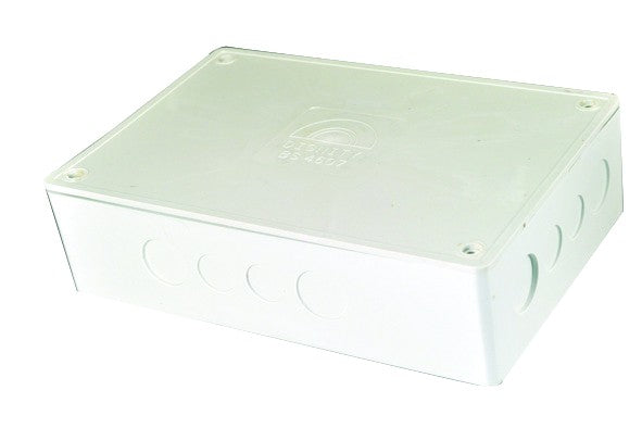 Pvc Draw Box C/W All Round Knockouts 6X9X2 – STEP Building Supplies
