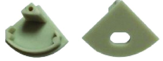 End Caps For Pfsct02 Led Profile Per Set /2
