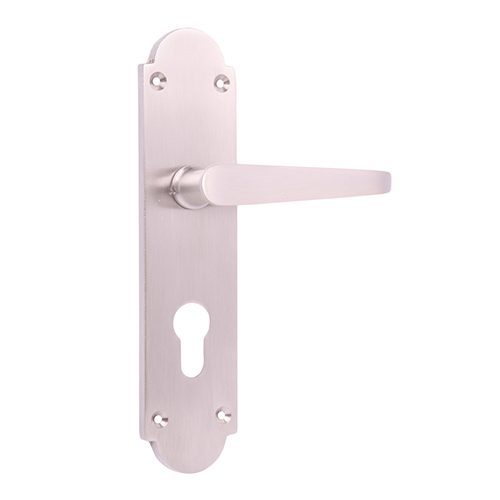 Pierce Lever On Backplate CYL SN (Blister) Door Handle