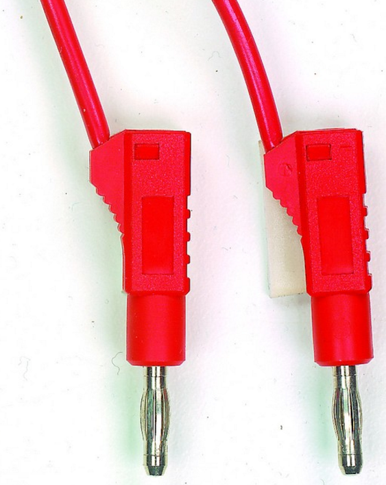 Red 4Mm Plug Test Lead