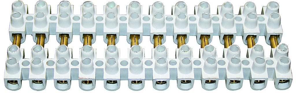 6A Male & Female 12 Way Terminal Strip