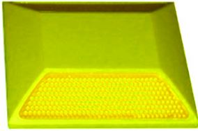 Pc Road Stud Reflector Light Yellow 100X100X20