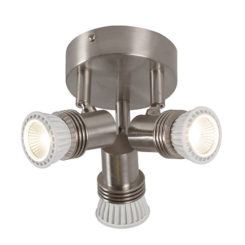 Sahara 3LT S/Light 100mm Satin Chrome