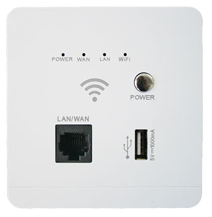 230VAC 1 X LAN (RJ45)USB CHARGER: 5V,2.1A WIFI RANGE EXT/ROU
