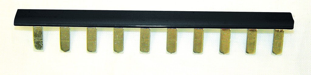 1P Copper Busbar For Mini Rail Mcb 750Mm Insulated