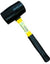 Load image into Gallery viewer, 24Oz Rubber Mallet. Fibreglass Handle
