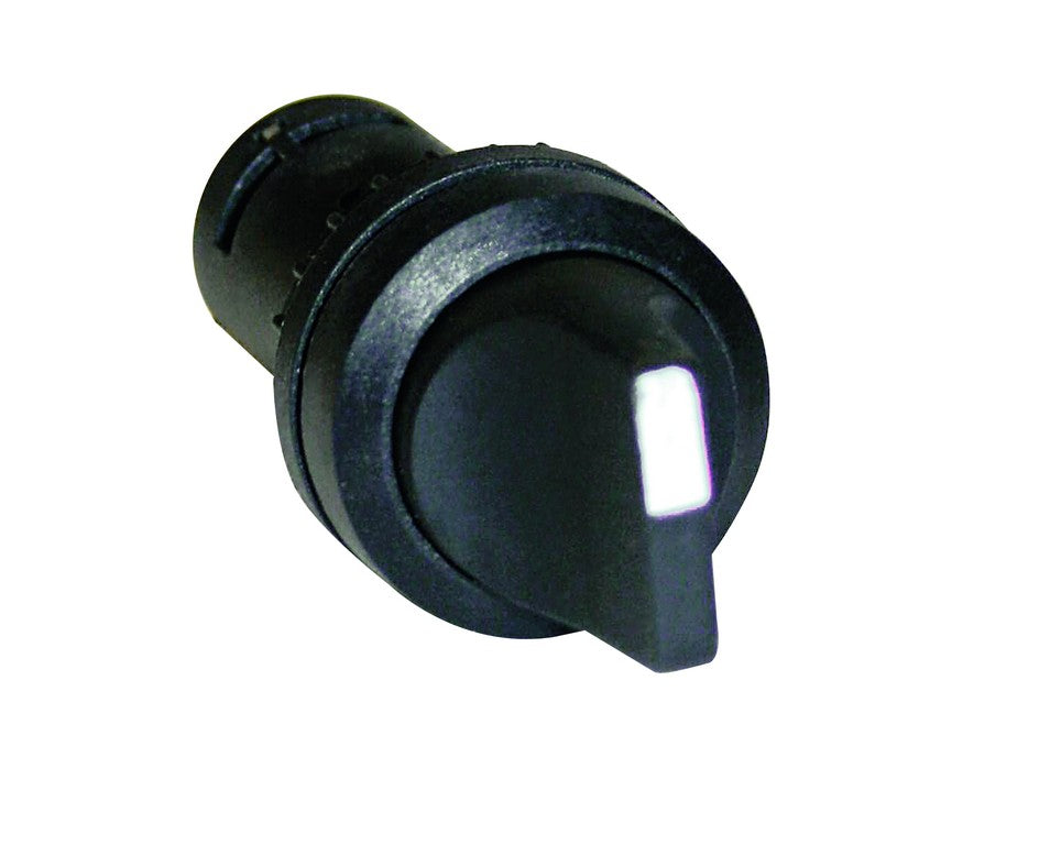 Black Economy 2 Posn Sel Switch Maint. 2 N/O 22Mm