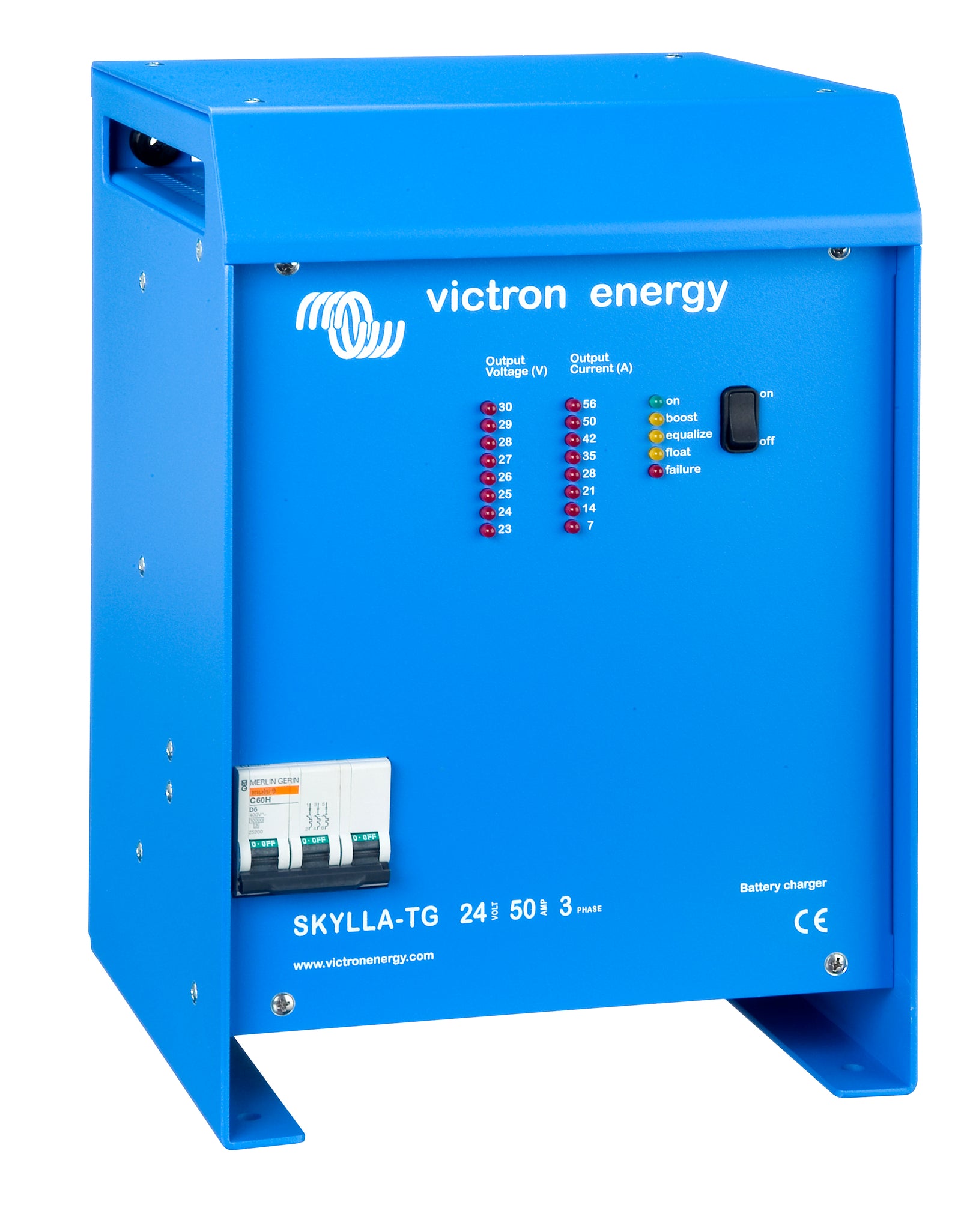 Skylla-tg Battery Charger 24vdc/50a 230vac