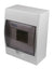 Load image into Gallery viewer, White DIN DB 6-Way Surface With Door And Tray

