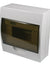 Load image into Gallery viewer, White Din Db 8-Way Surface With Door And Tray
