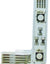 Load image into Gallery viewer, LEFT BEND CONNECTOR 2LED WHITE
