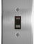 Load image into Gallery viewer, 1-Lever 2-Way Switch 2X4 C/W Silver Steel Cover Plate
