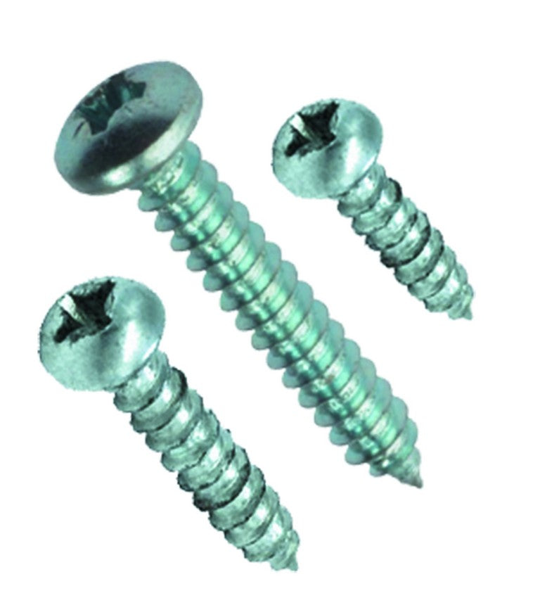 8X16Mm Self Tapping Screws-Pan Head Combi /25