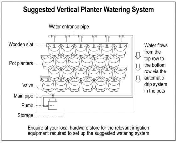 Vertical Planter - Small