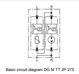 Dehnguard 1Ph+N Cl2 Spd 40Ka 230V