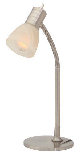 Prince1 T/Lamp 125mm Satin Chrome