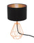 Load image into Gallery viewer, Carlton2 T/Lamp165mm Black/Copper
